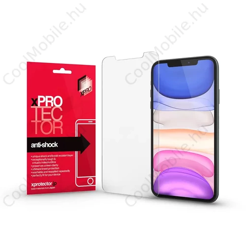Xprotector XPRO™ Anti Shock kijelzővédő fólia Apple iPhone Xs Max / 11 Pro Max készülékhez