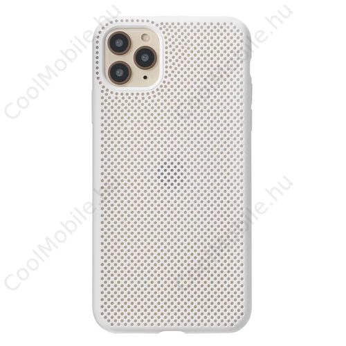 Xprotector Breathing Silicone Case fehér Apple Iphone 11 Pro Max készülékhez