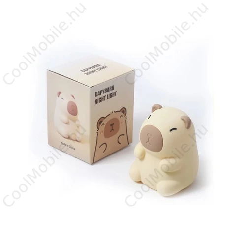 Xprotector Capybara ledes éjszakai asztali lámpa, USB-s újratölthető