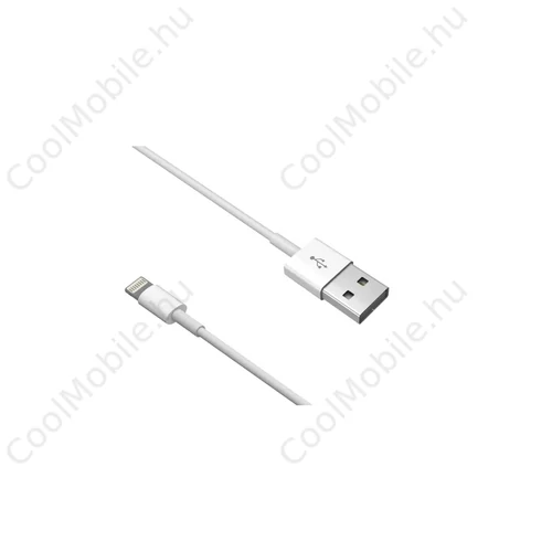 Devia USB To Lightning Kábel Fehér 1M