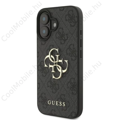 Guess tok fekete GUHCP16S4GMGGR Apple iPhone 16 készülékhez	