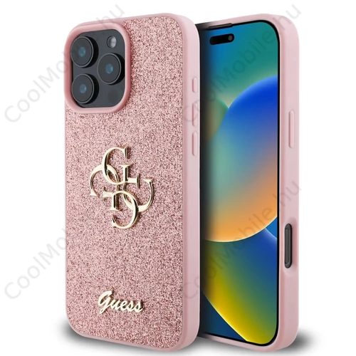 Guess tok Pink Apple iPhone 16 Pro Max készülékhez GUHCP16XHG4SGP