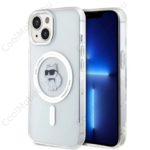 Karl Lagerfeld tok átlátszó KLHMP15SHFCCNOT Apple Iphone 15 készülékhez