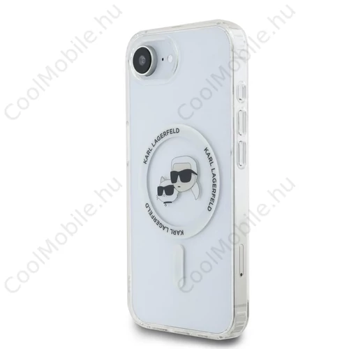 Karl Lagerfeld tok átlátszó KLHMPSE4HLSKCH Apple Iphone 16e készülékhez