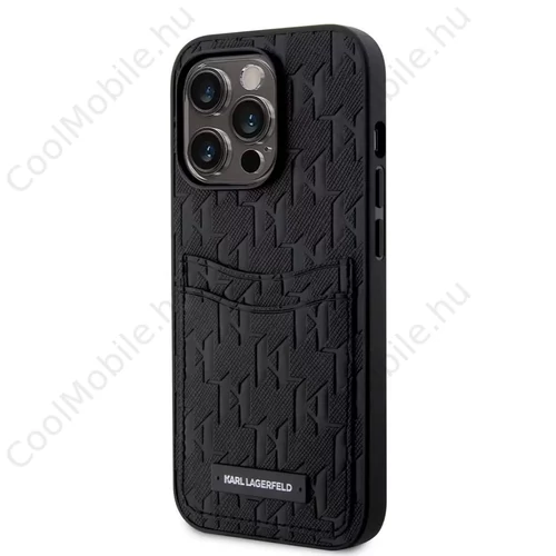 Karl Lagerfeld tok fekete KLHCP13XSAKLHPPK Apple Iphone 13 Pro Max készülékhez