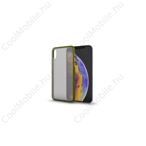 Xprotector XPRO™ Matt tok színes gombokkal zöld Apple iPhone 14 Pro készülékhez