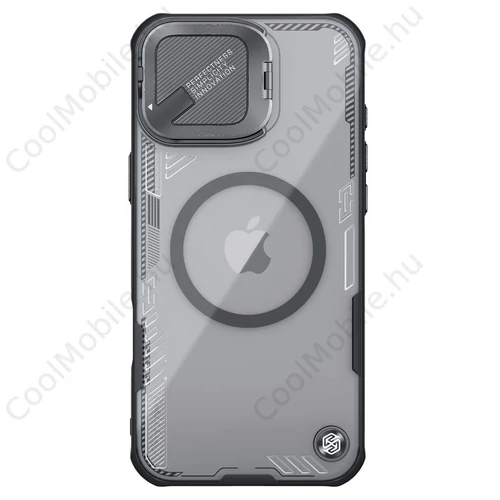 Nillkin Iceblade Prop mágneses fekete védőtok Apple Iphone 16 készülékhez