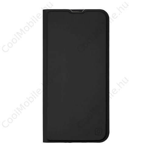OBAL:ME Smooth Touch fekete Book / Flip tok Xiaomi Redmi 13 készülékhez