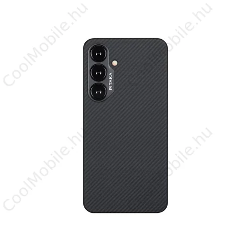 Pitaka MagEZ Case 4 Black / Grey Twill Samsung Galaxy S24 készülékhez - MagSafe rögzítéssel