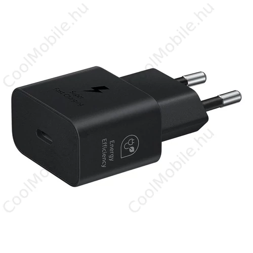Samsung 25W Töltő adapter USB-C fekete (EP-T2510NBE)