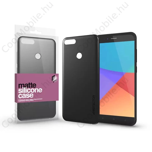 Xprotector XPRO Szilikon matte tok ultravékony fekete Xiaomi Mi 5x / A1 készülékhez