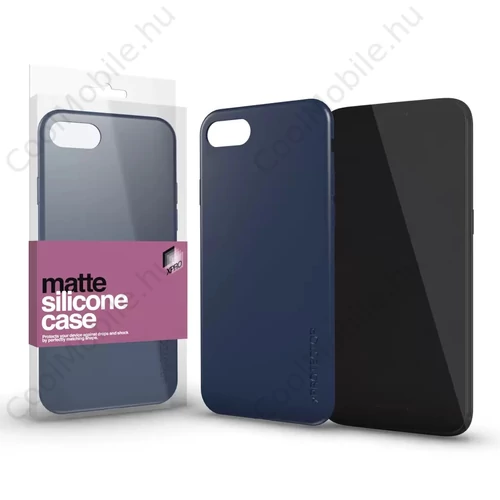 Xprotector XPRO™ Szilikon matte tok ultravékony sötétsötétkék Xiaomi Redmi 9A / Redmi 9AT készülékhez