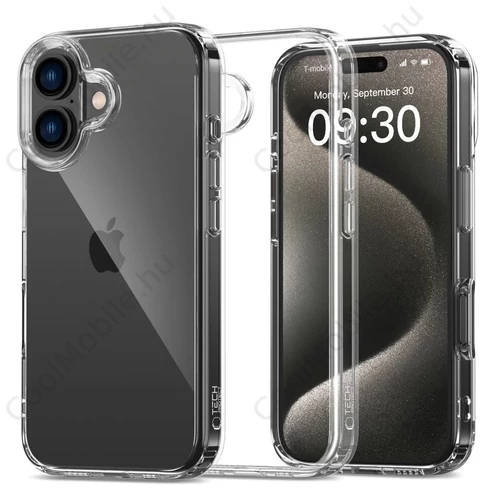 Tech-Protect FLEXAIR Hybrid átlátszó tok Apple iPhone 16 készülékhez