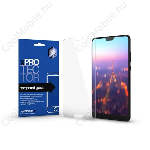 Xprotector XPRO™ Tempered Glass 0.33mm kijelzővédő üveg / üvegfólia Huawei P20 Pro készülékhez