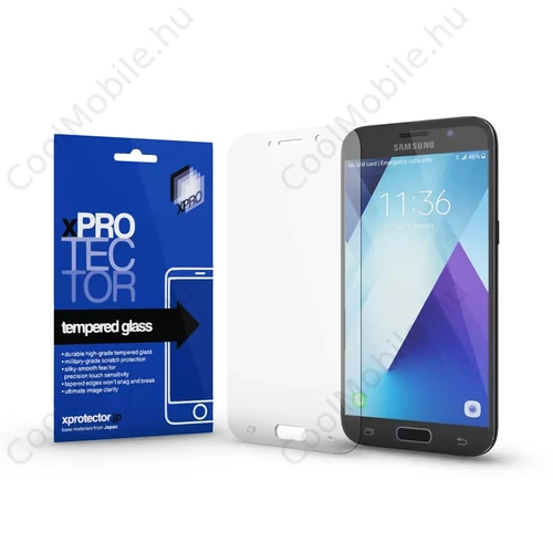 Xprotector XPRO™ Tempered Glass 0.33mm kijelzővédő üveg / üvegfólia Samsung Galaxy A5 2017 készülékhez