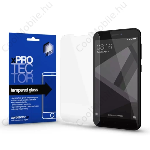 Xprotector XPRO™ Tempered Glass 0.33mm kijelzővédő üveg / üvegfólia Xiaomi Redmi 4x készülékhez