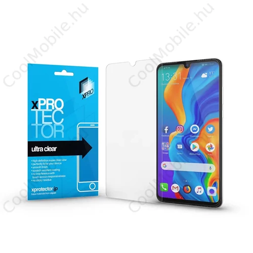 Xprotector XPRO™ Ultra Clear kijelzővédő fólia Huawei P30 Lite készülékhez 