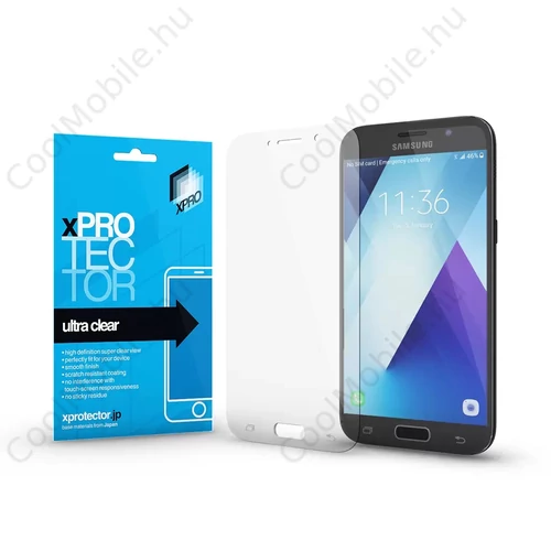 Xprotector XPRO Ultra Clear kijelzővédő fólia Samsung A5 2017 készülékhez