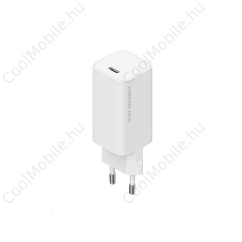 Xiaomi Töltő Fehér GaN 65W Type-C BHR4499GL
