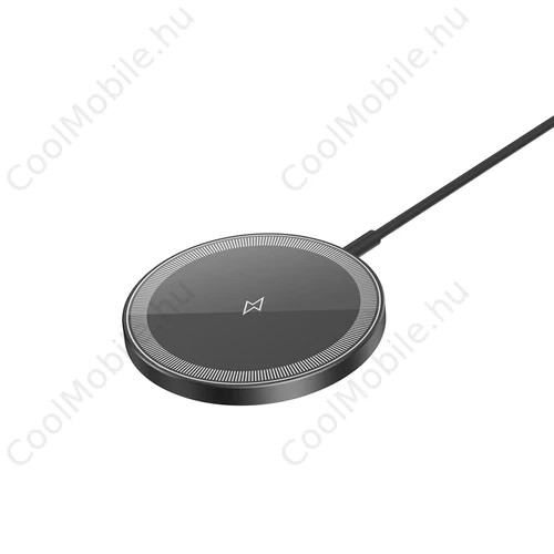 XO CX037 Fekete Qi vezeték nélküli töltő 15W