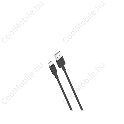 XO NB156 kábel USB-A - USB-C 1,0 m 2,4A fekete