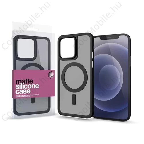 Xprotector XPRO™ Matte MagSafe tok - Fekete - Iphone 15 Pro készülékhez
