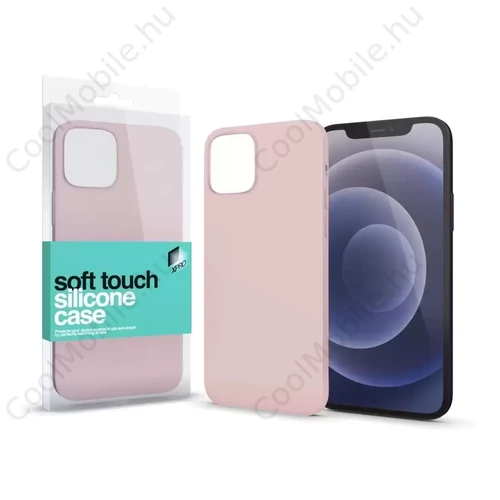 Xprotector XPRO™ Soft Touch szilikon tok pink Apple iPhone 15 készülékhez