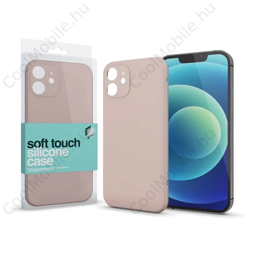Xprotector XPRO™ Soft Touch szilikon tok Slim púder pink Samsung Galaxy A55 készülékhez