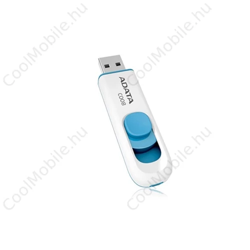 ADATA Pendrive 16GB, C008, Fehér