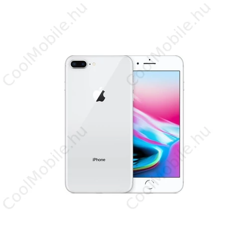 Apple iPhone 8 Plus 128GB ezüst, Kártyafüggetlen, 1 év Gyártói garancia
