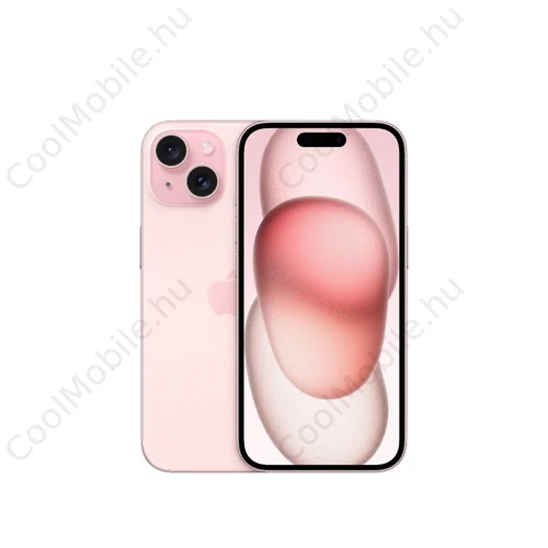 Apple iPhone 15 128GB rózsazsín