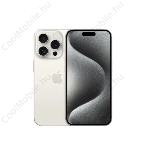 Apple iPhone 15 Pro 512GB fehér titán