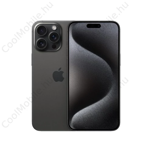 Apple iPhone 15 Pro MAx 256GB fekete titán