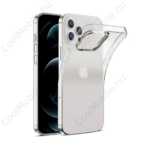 Apple iPhone 13 mini ultra slim 0.3mm szilikon tok, átlátszó
