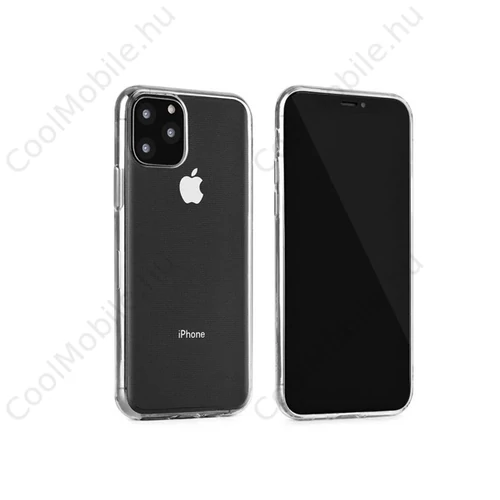 Apple iPhone 15 Pro Max ultra slim 0.3mm szilikon tok, átlátszó