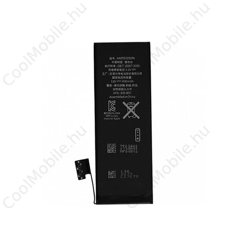 Apple iPhone 5S kompatibilis akkumulátor 1560mAh, OEM jellegű