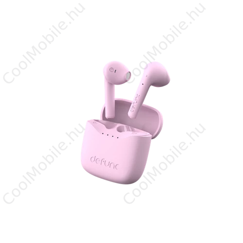 DeFunc TRUE Lite vezeték nélküli sztereó bluetooth fülhallgató, rózsaszín
