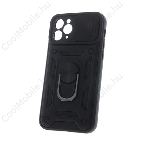 Defender Slide Xiaomi Redmi Note 12 5G (Global) / Poco X5 ütésálló tok, fekete