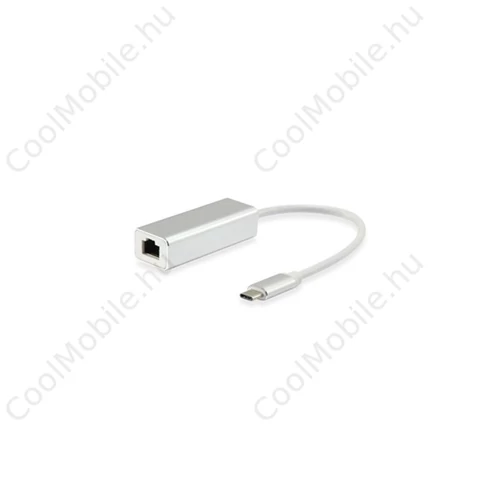 Equip USB Type-C - RJ45 átalakító, apa/anya 10/100/1000Mbit/s