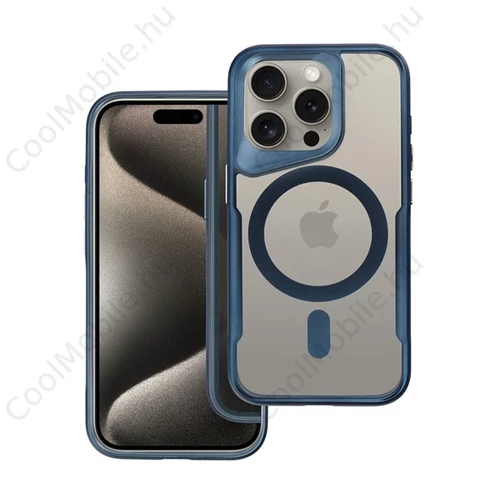 Ergofit Apple iPhone 16 Plus MagSafe kompatibilis hátlap tok, ezüst