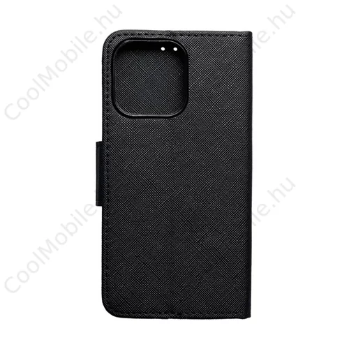 Fancy Apple iPhone 14 Plus flip tok, fekete