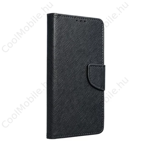 Fancy Apple iPhone 15 Plus flip tok, fekete