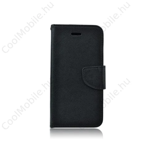 Fancy Samsung Galaxy J3 (2017) flip tok, fekete