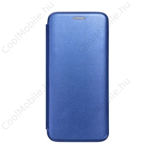 Forcell Elegance oldalra nyíló hátlap tok Samsung S24 PLUS kék