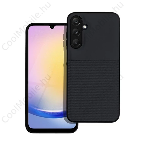 Forcell Noble hátlap tok Samsung A25 5G, fekete
