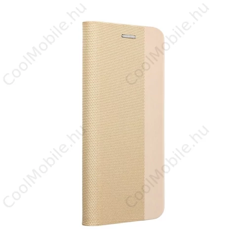 Forcell Sensitive mágneses flip tok Samsung Galaxy A53 5G, arany