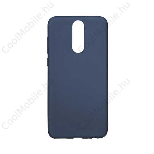 Forcell Soft szilikon hátlap tok Huawei Mate 20, sötét-kék