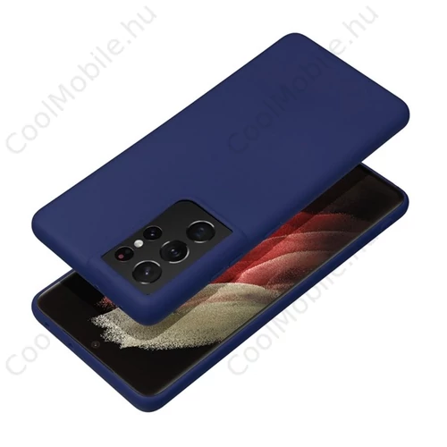 Forcell Soft szilikon tok Samsung Galaxy A35 5G, sötétkék