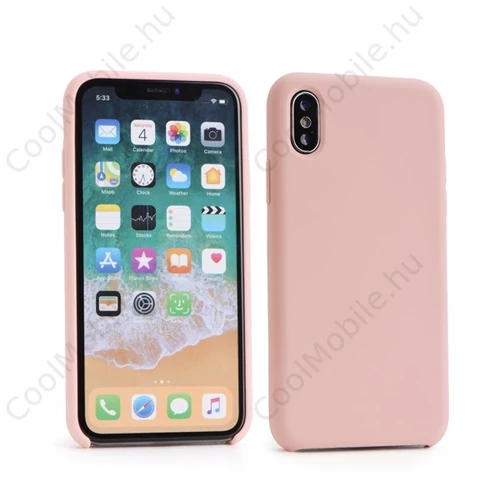 Forcell Szilikon hátlap tok Samsung J415 Galaxy J4+, rózsaszín
