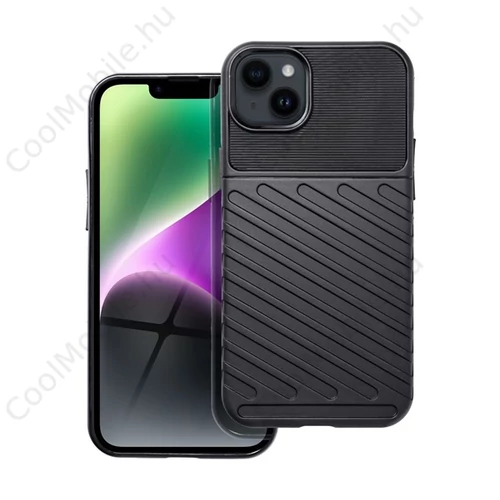 Forcell Thunder hátlap tok Apple iPhone 14 Plus, fekete